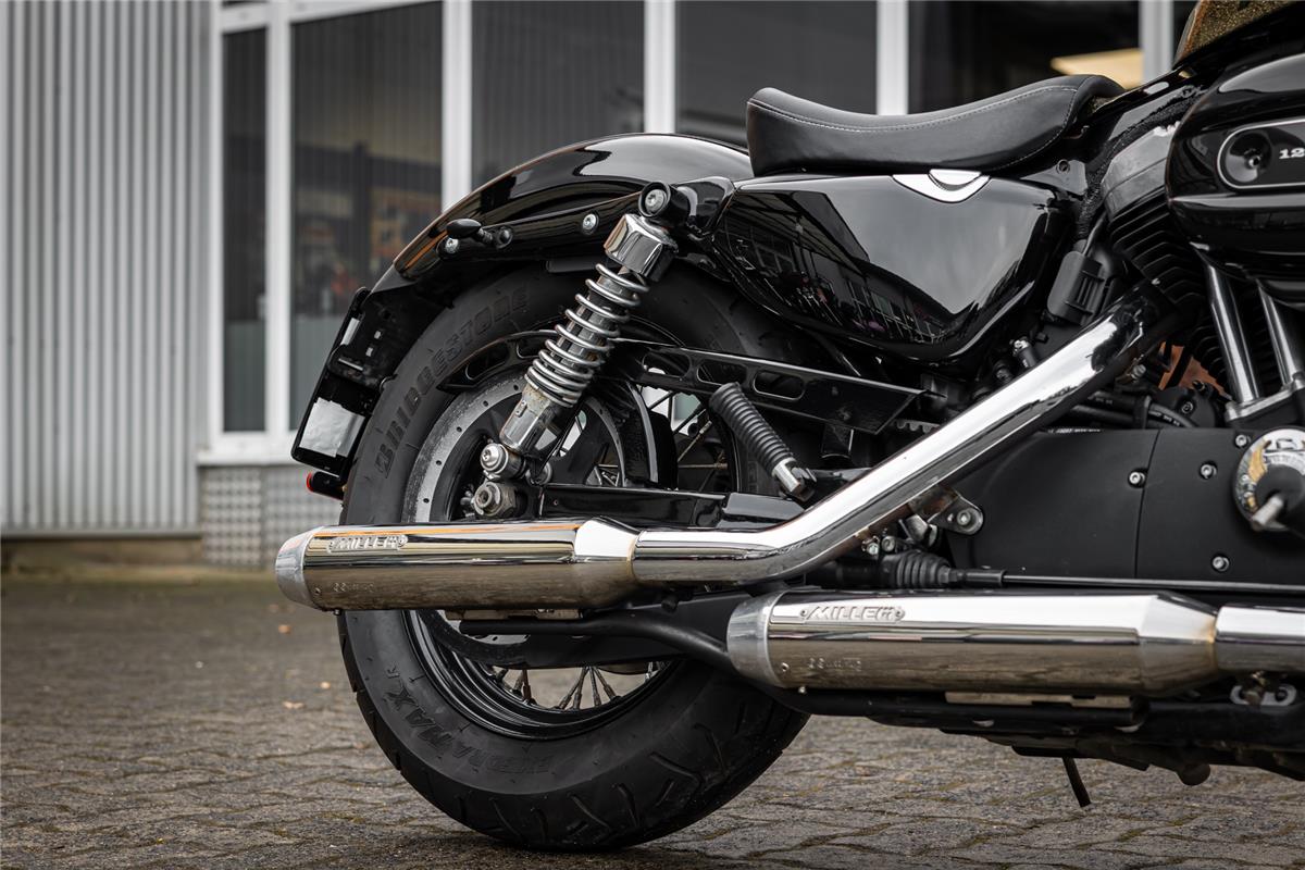 Harley-Davidson XL1200X SPORTSTER FORTY-EIGHT - Miller Auspuff -