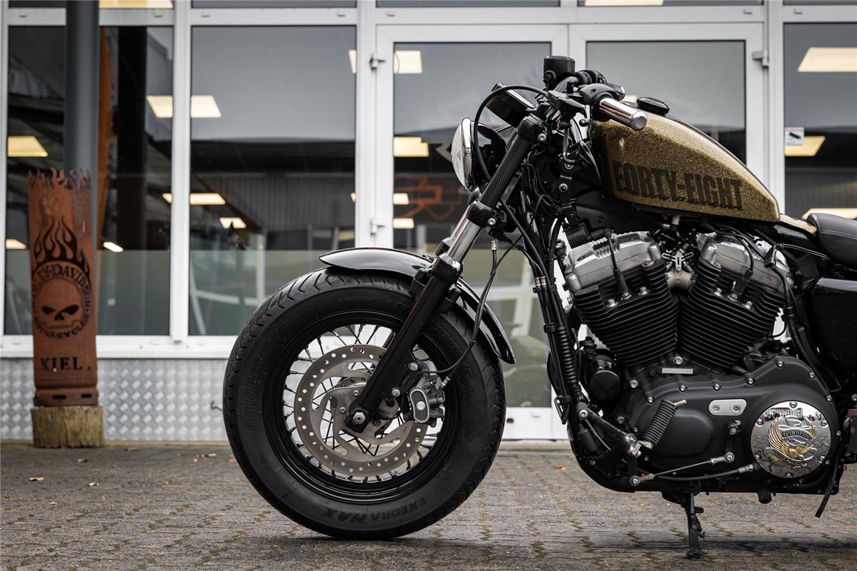 Harley-Davidson XL1200X SPORTSTER FORTY-EIGHT - Miller Auspuff -