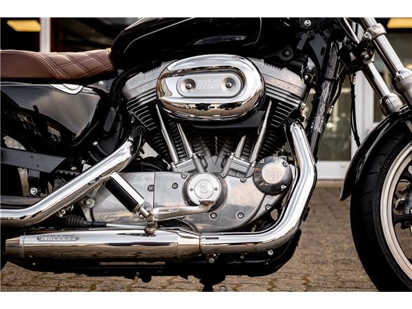 Harley-Davidson XL883L SUPERLOW SPORTSTER - MILLER ABGASANLAGE
