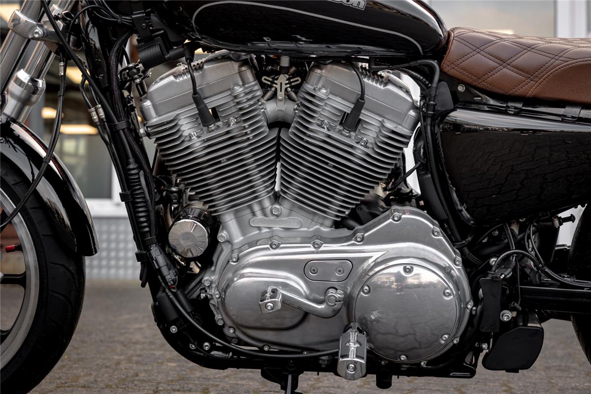 Harley-Davidson XL883L SUPERLOW SPORTSTER - MILLER ABGASANLAGE