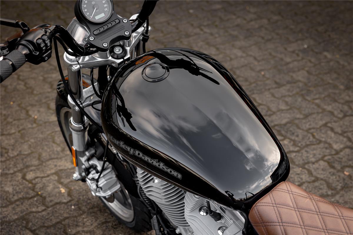 Harley-Davidson XL883L SUPERLOW SPORTSTER - MILLER ABGASANLAGE