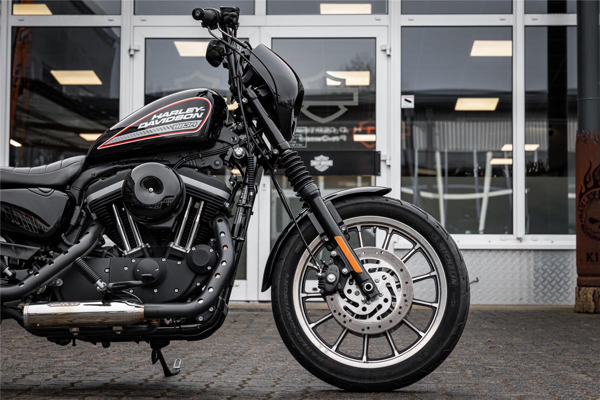 Harley-Davidson Sportster XL883R Roadster - MILLER ABGASANLAGE