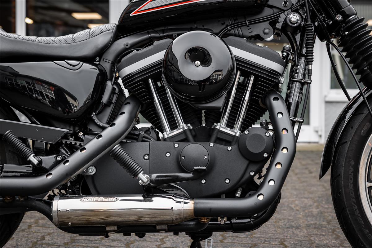 Harley-Davidson Sportster XL883R Roadster - MILLER ABGASANLAGE
