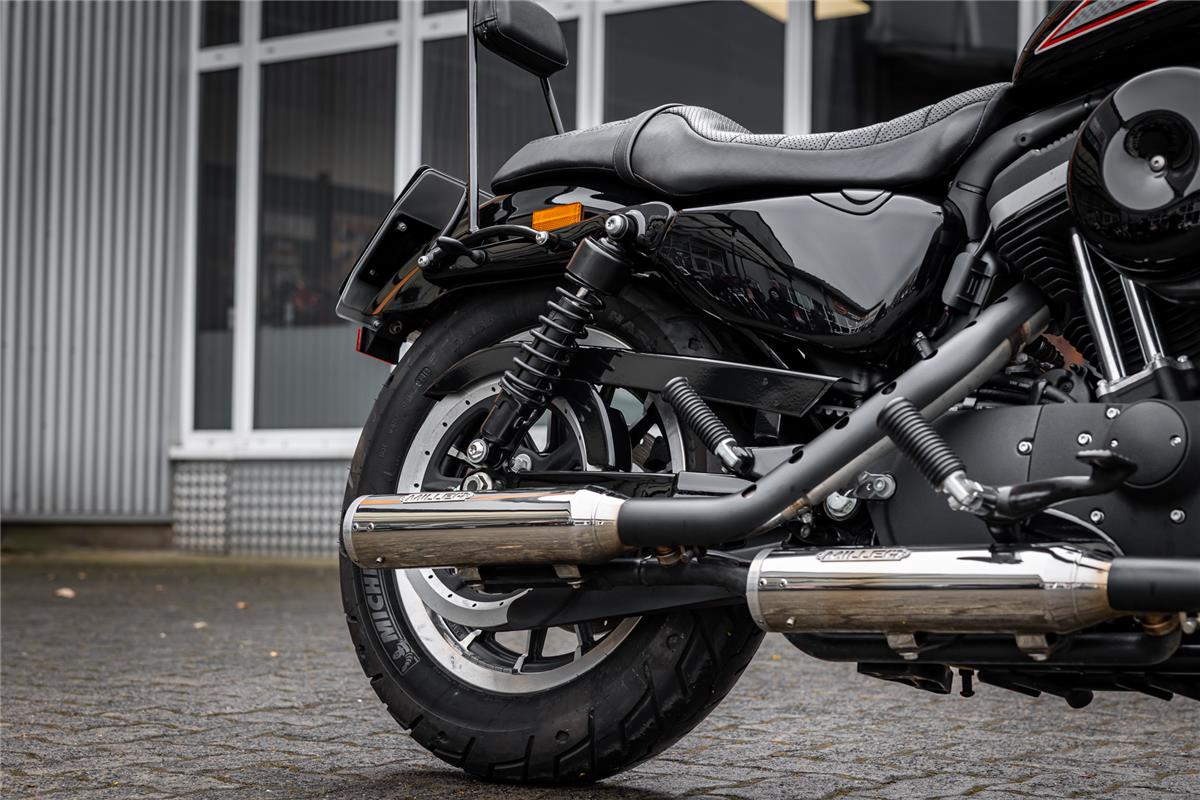 Harley-Davidson Sportster XL883R Roadster - MILLER ABGASANLAGE