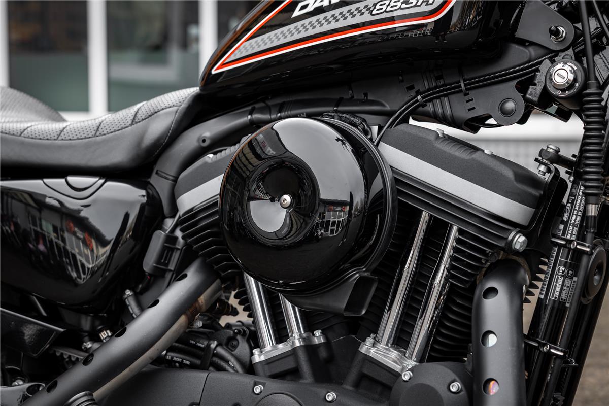 Harley-Davidson Sportster XL883R Roadster - MILLER ABGASANLAGE