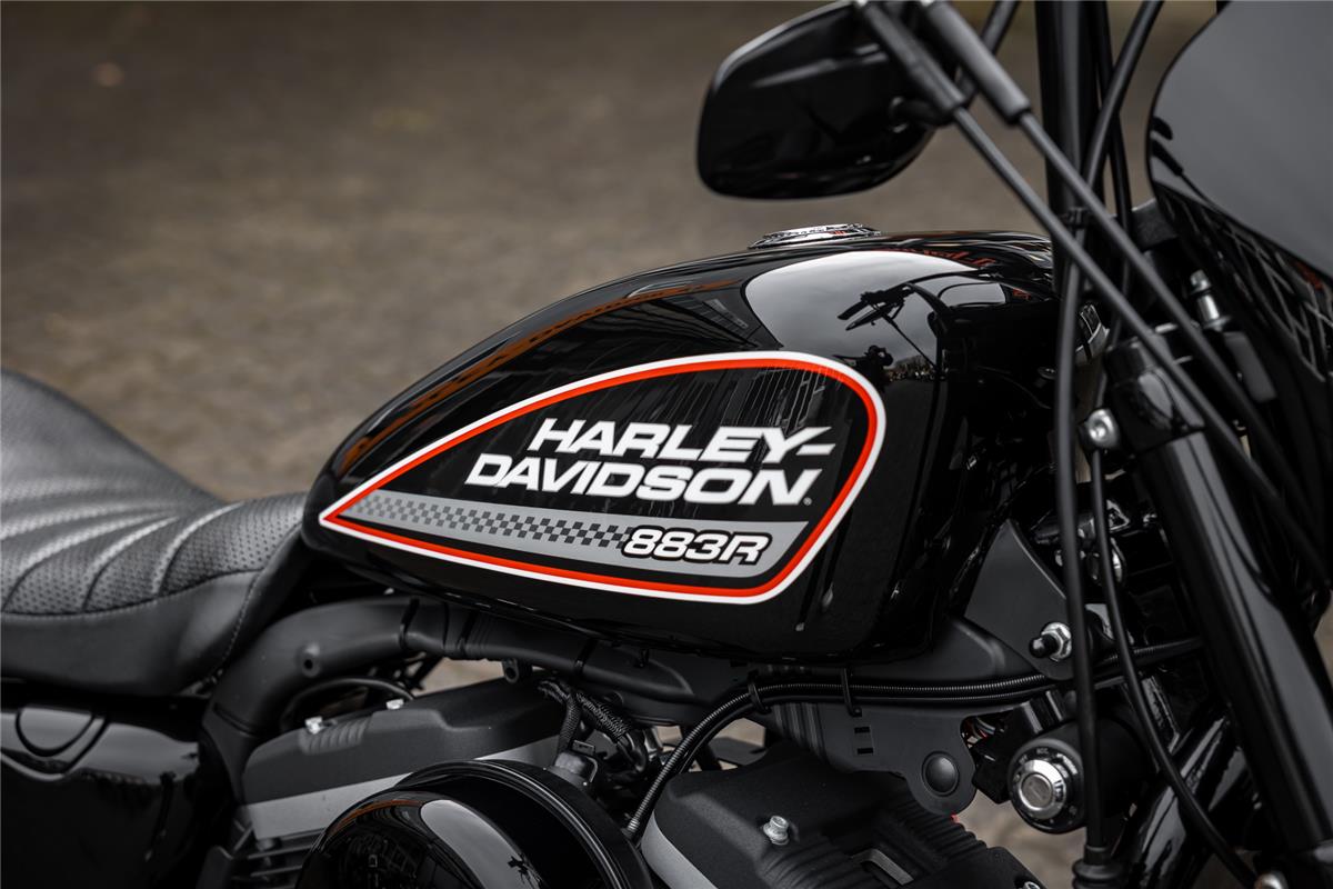 Harley-Davidson Sportster XL883R Roadster - MILLER ABGASANLAGE