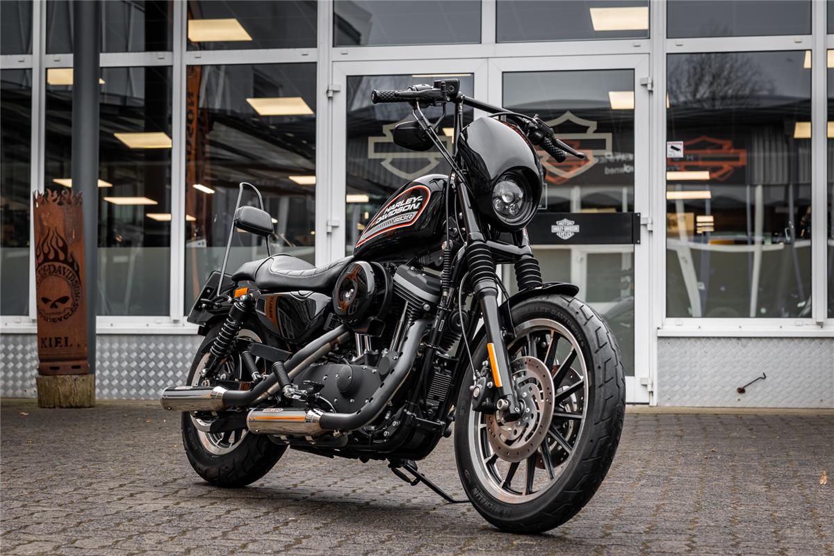 Harley-Davidson Sportster XL883R Roadster - MILLER ABGASANLAGE
