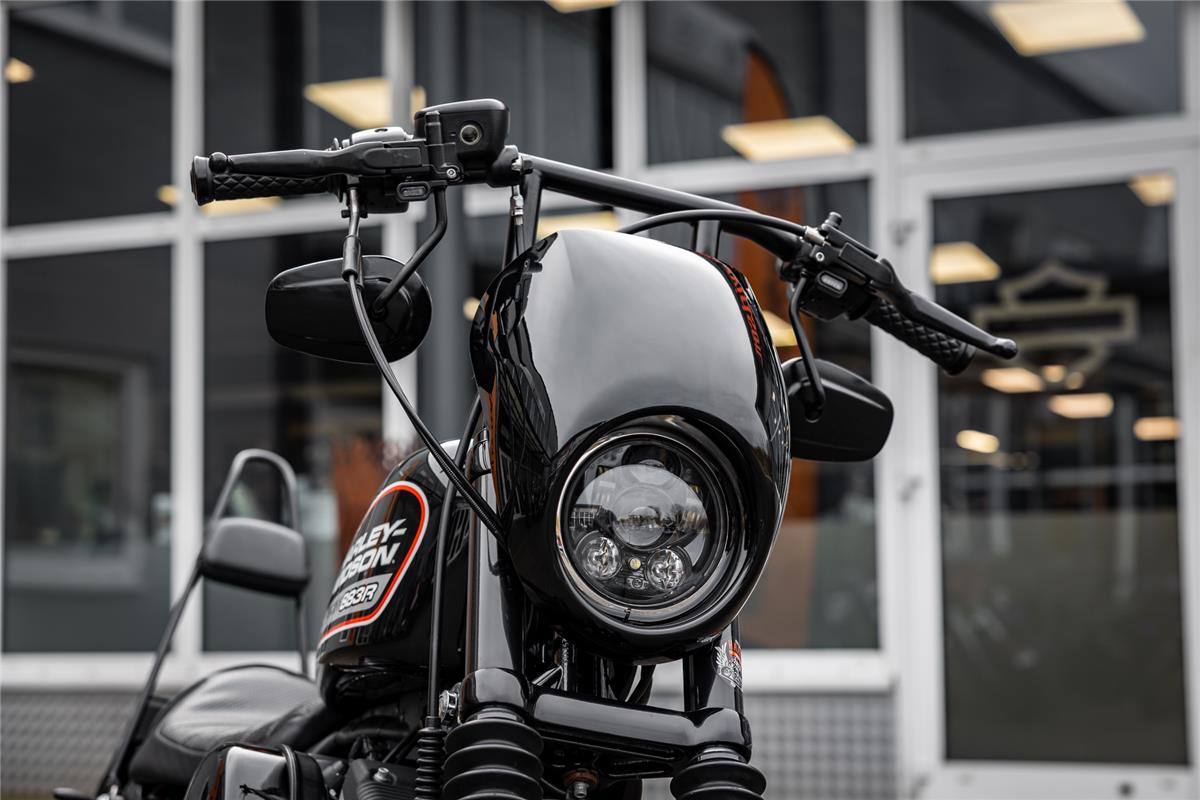 Harley-Davidson Sportster XL883R Roadster - MILLER ABGASANLAGE