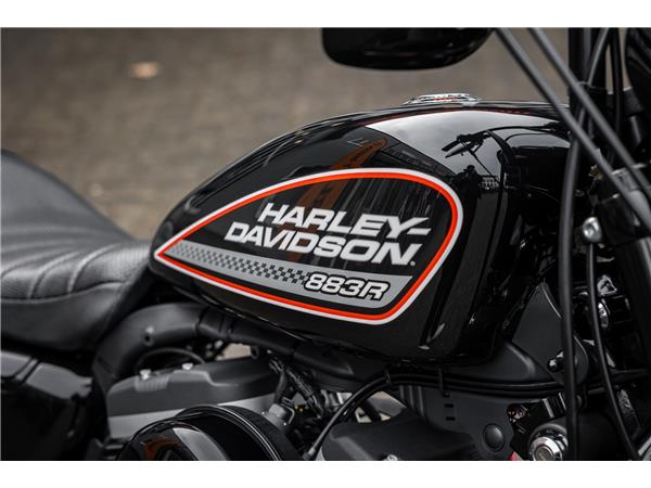 Harley-Davidson Sportster XL883R Roadster - MILLER ABGASANLAGE