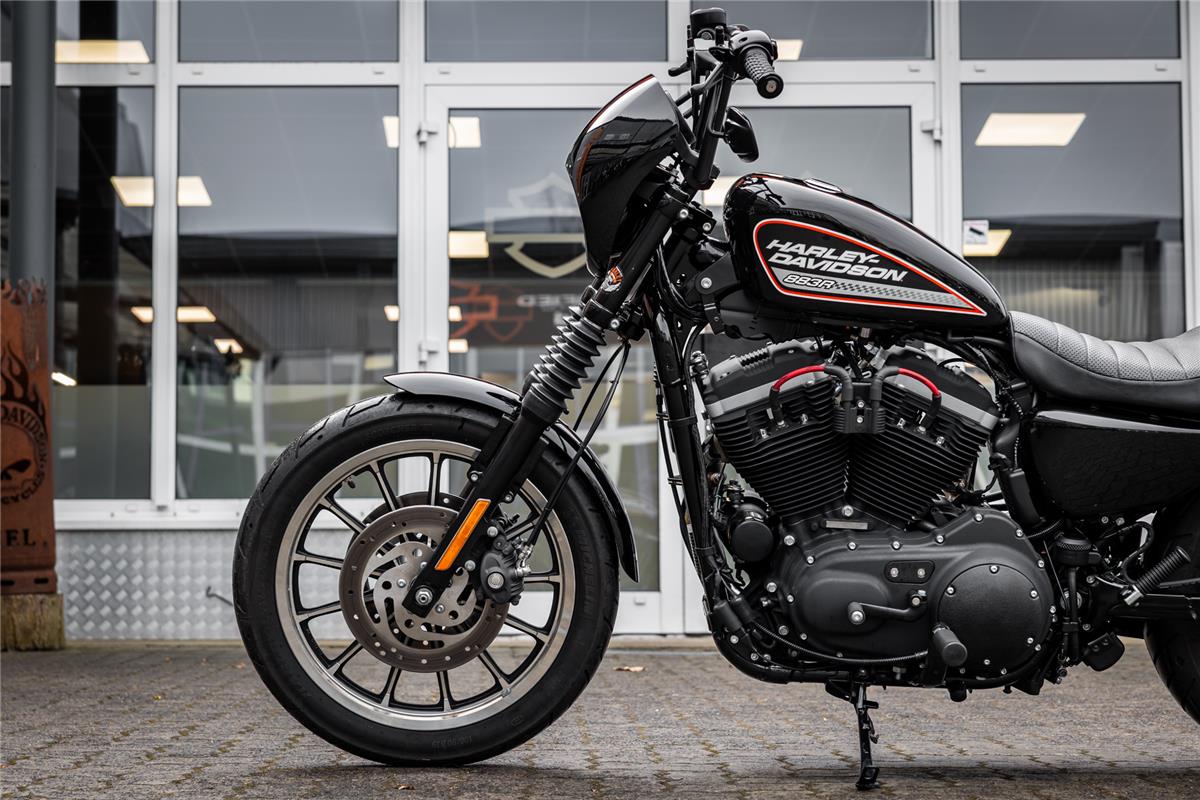 Harley-Davidson Sportster XL883R Roadster - MILLER ABGASANLAGE
