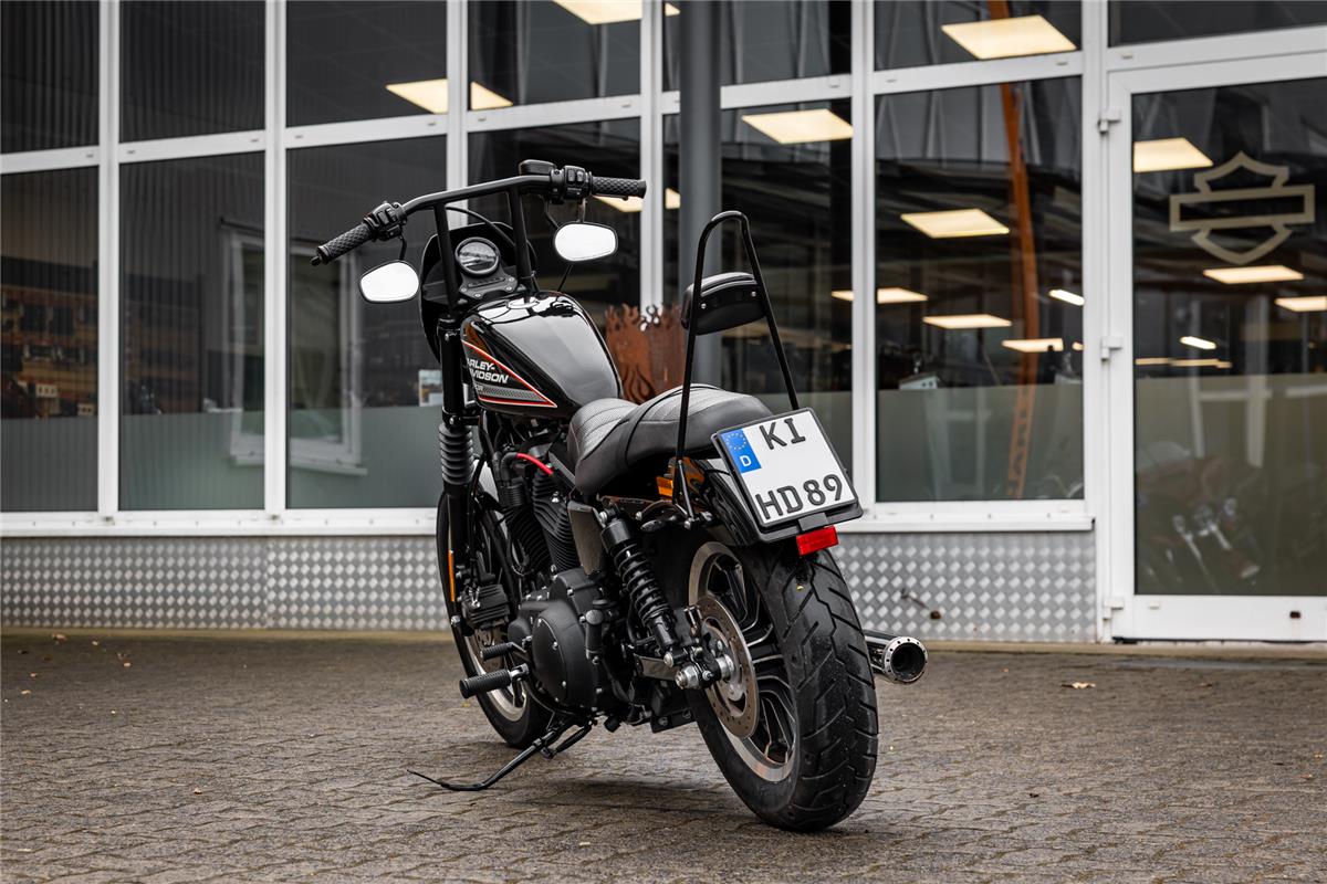 Harley-Davidson Sportster XL883R Roadster - MILLER ABGASANLAGE
