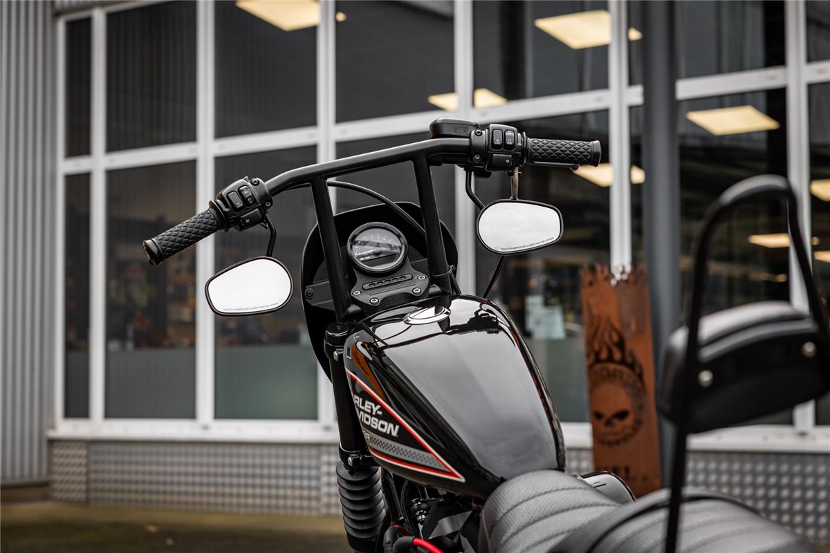Harley-Davidson Sportster XL883R Roadster - MILLER ABGASANLAGE