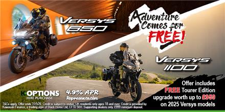 Adventure Comes For Free With Kawasaki This Spring!