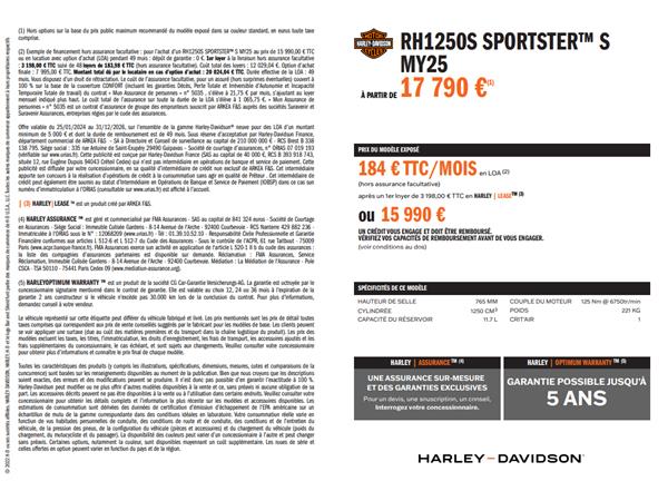 2026 HARLEY-DAVIDSON SPORTSTER 1250