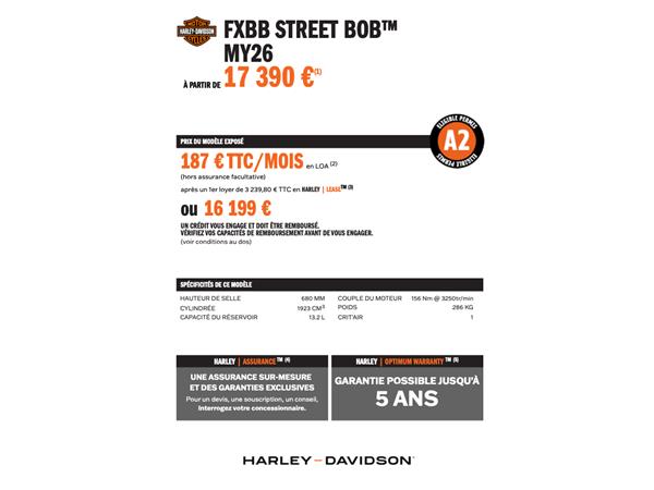 2026 HARLEY-DAVIDSON STREET BOB