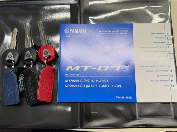 2026 YAMAHA MT-07 Y-AMT