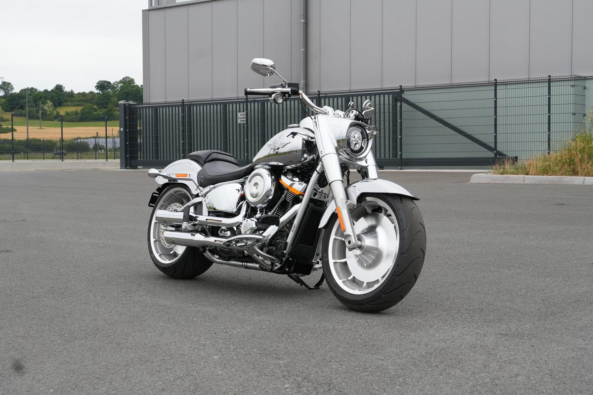 Softail Fat Boy Gray Ghost 