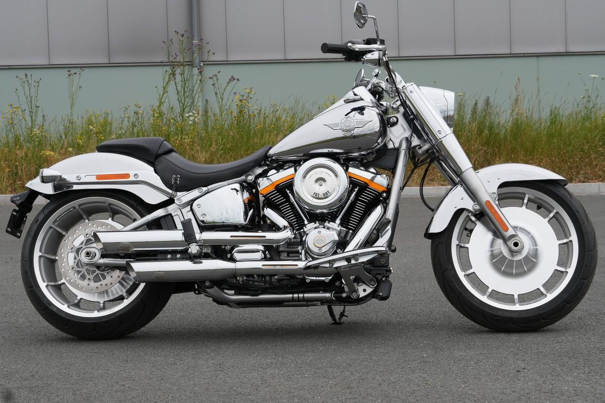 Softail Fat Boy Gray Ghost 