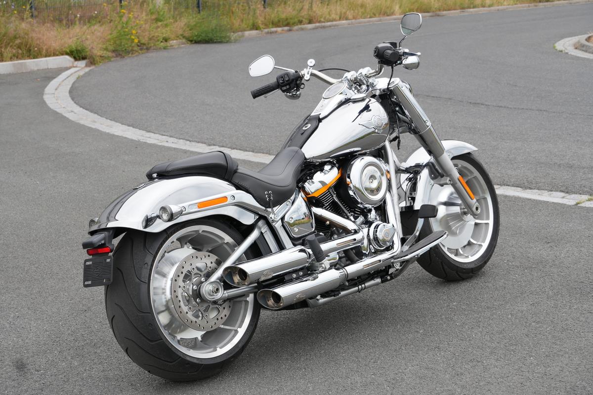 Softail Fat Boy Gray Ghost 