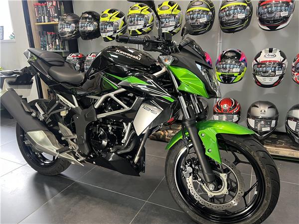 2024 KAWASAKI Z125 IN CANDY LIME GREEN