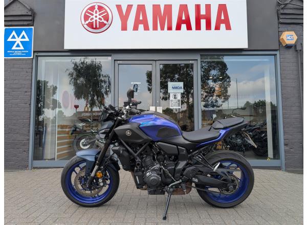 Yamaha MT07 Blue 2025