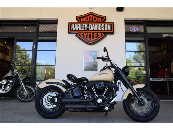 FLS Softail Slim mit KessTech Auspuff