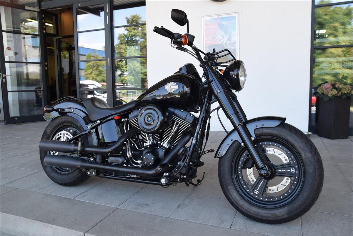 FLS SOFTAIL SLIM mit KessTech Auspuff