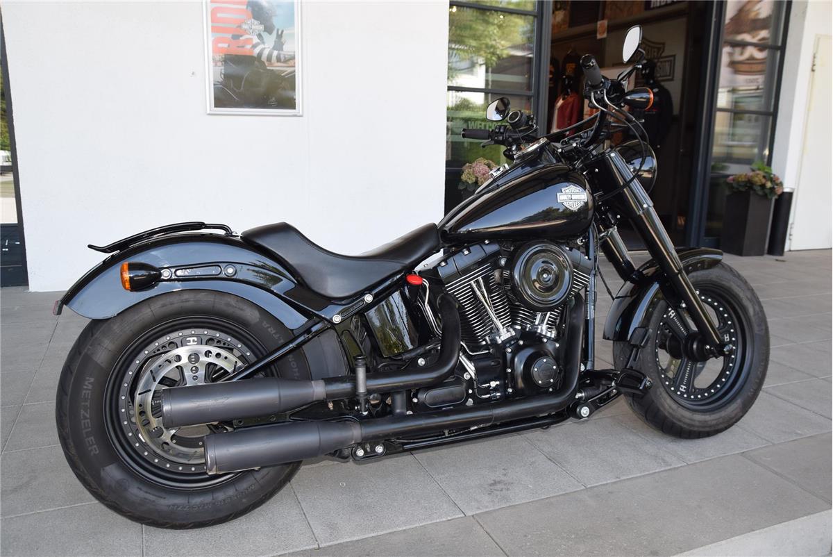 FLS SOFTAIL SLIM mit KessTech Auspuff