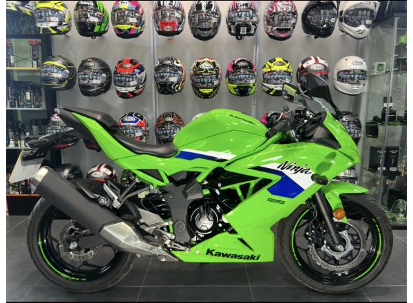 2026 KAWASAKI NINJA 125 IN LIME GREEN