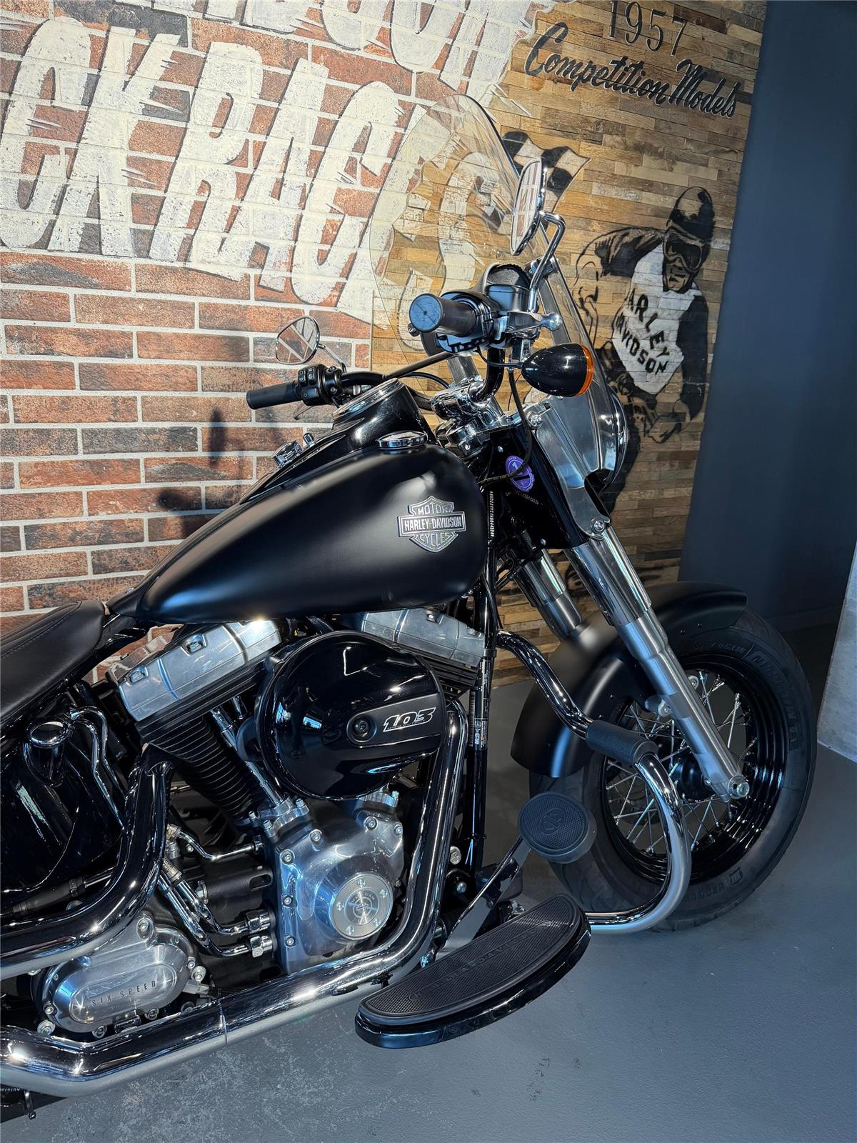 2018 harley-davidson FLS Softail Slim ABS (35kw possible)