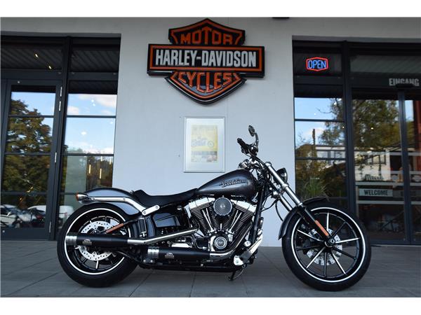 FXSB Softail Breakout mit Jekill&Hyde Auspuff