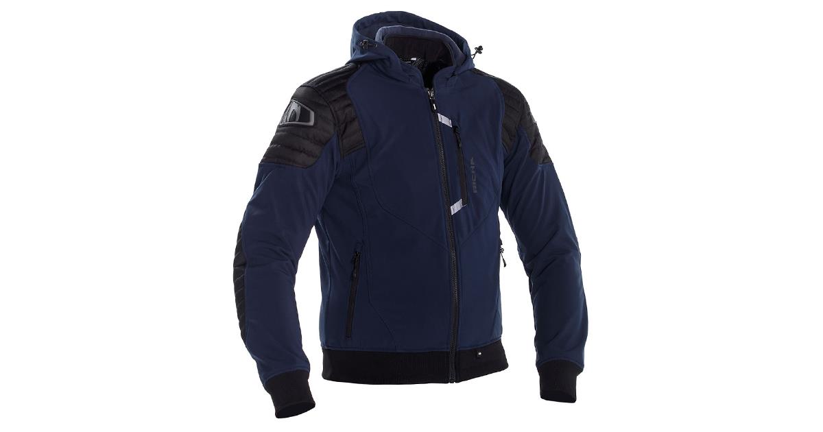 Richa Atomic Waterproof Textile Casual Look D30 Motorcycle Jacket Blue L