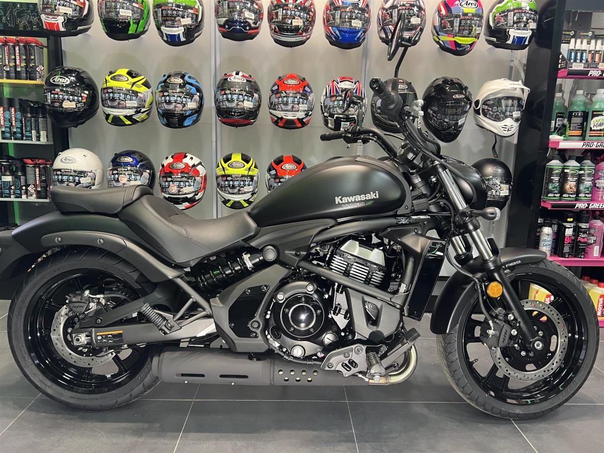 Main image of 2025 KAWASAKI VULCAN S IN METALLIC FLAT SPARK BLACK