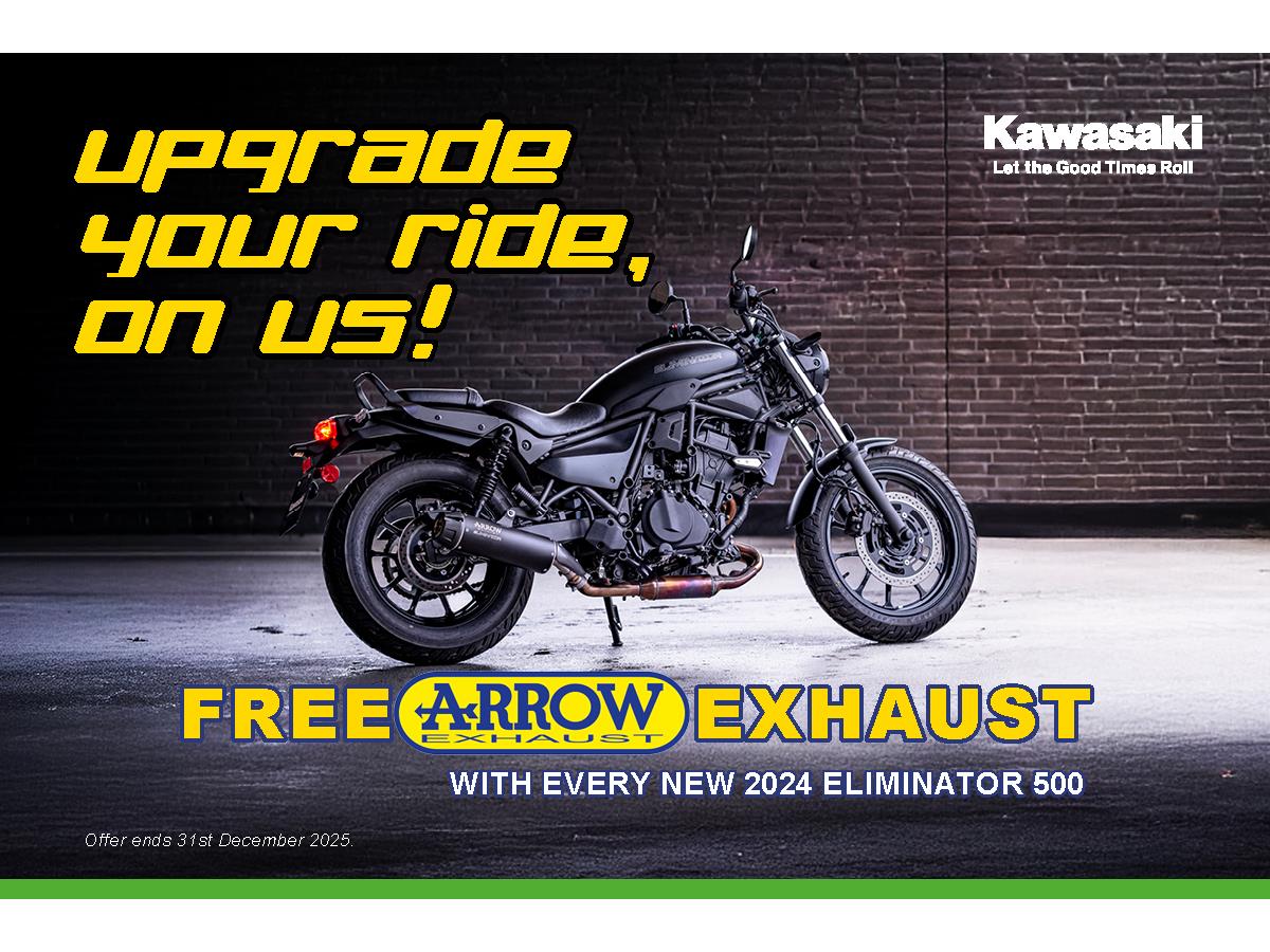 Main image of FREE ARROW EXHAUST 2024 KAWASAKI ELIMINATOR SE 0% FINANCE