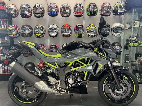 2026 KAWASAKI Z125 IN PEARL STORM GREY IN STORE NOW - Coleraine