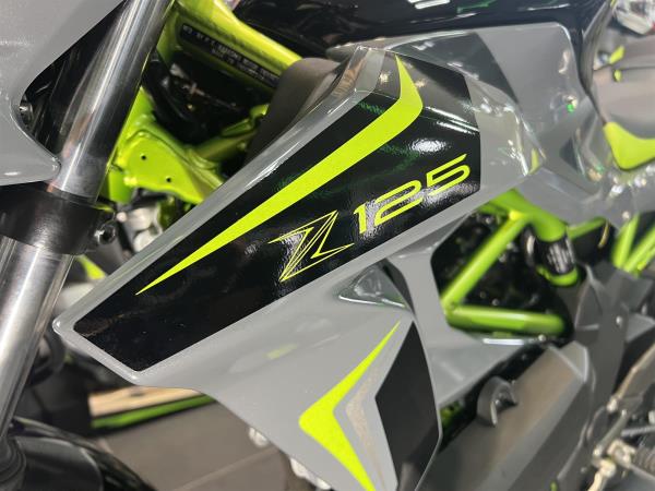 2026 KAWASAKI Z125 IN PEARL STORM GREY IN STORE NOW - Coleraine