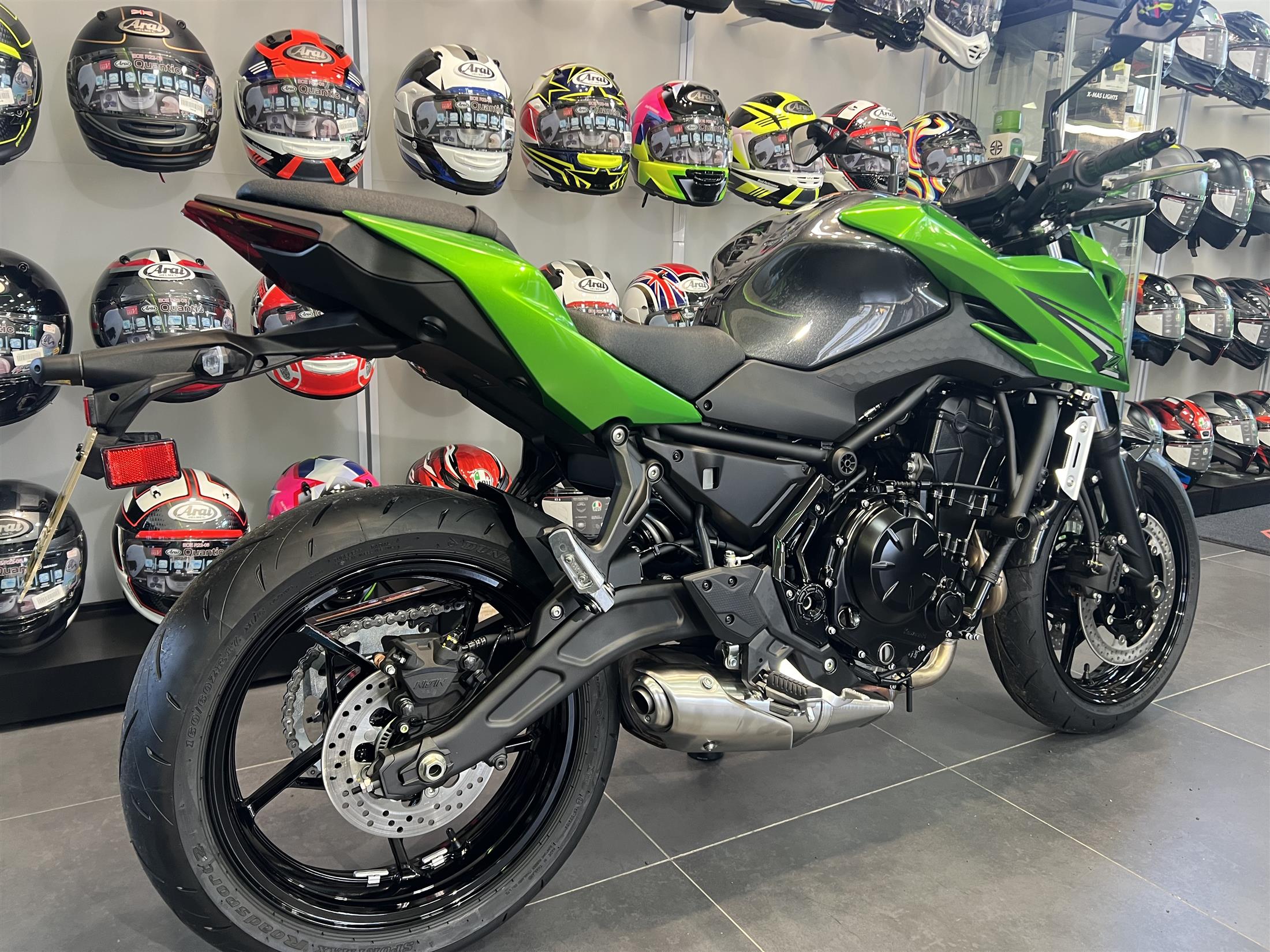2026 KAWASAKI Z650 S IN CANDY LIME GREEN - Coleraine Kawasaki