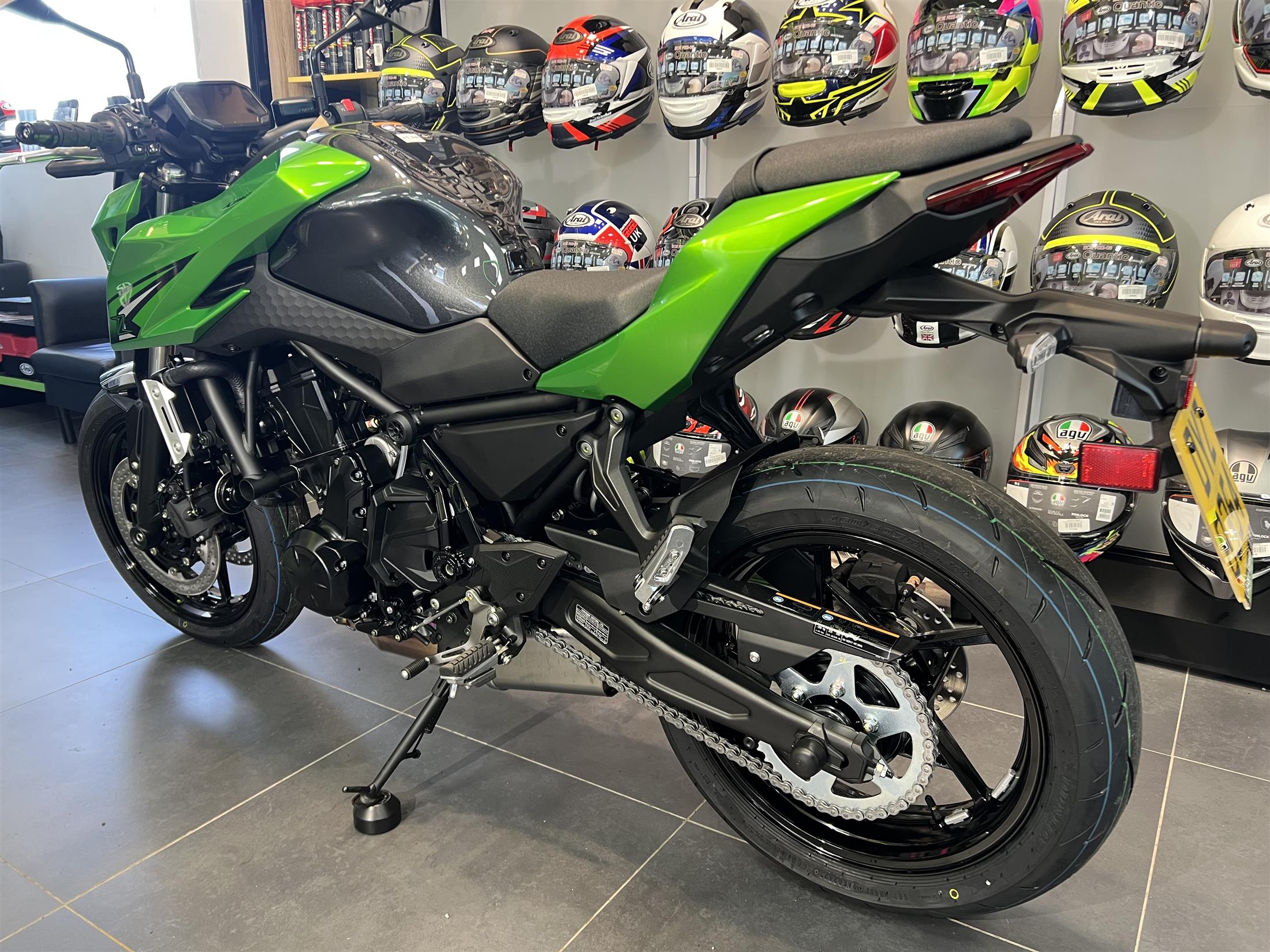 2026 KAWASAKI Z650 S IN CANDY LIME GREEN - Coleraine Kawasaki