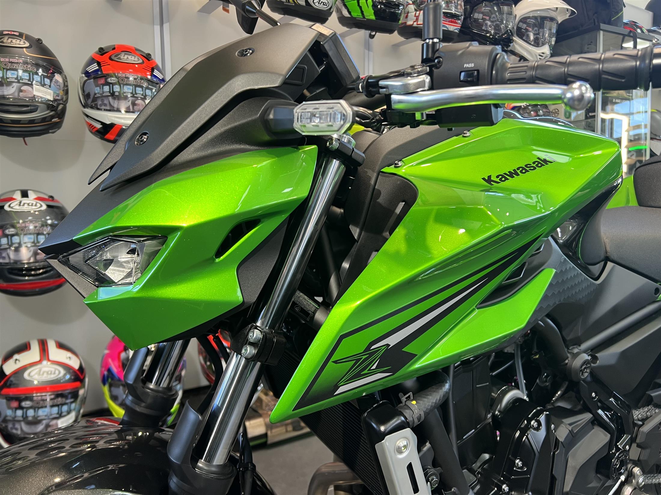 2026 KAWASAKI Z650 S IN CANDY LIME GREEN - Coleraine Kawasaki
