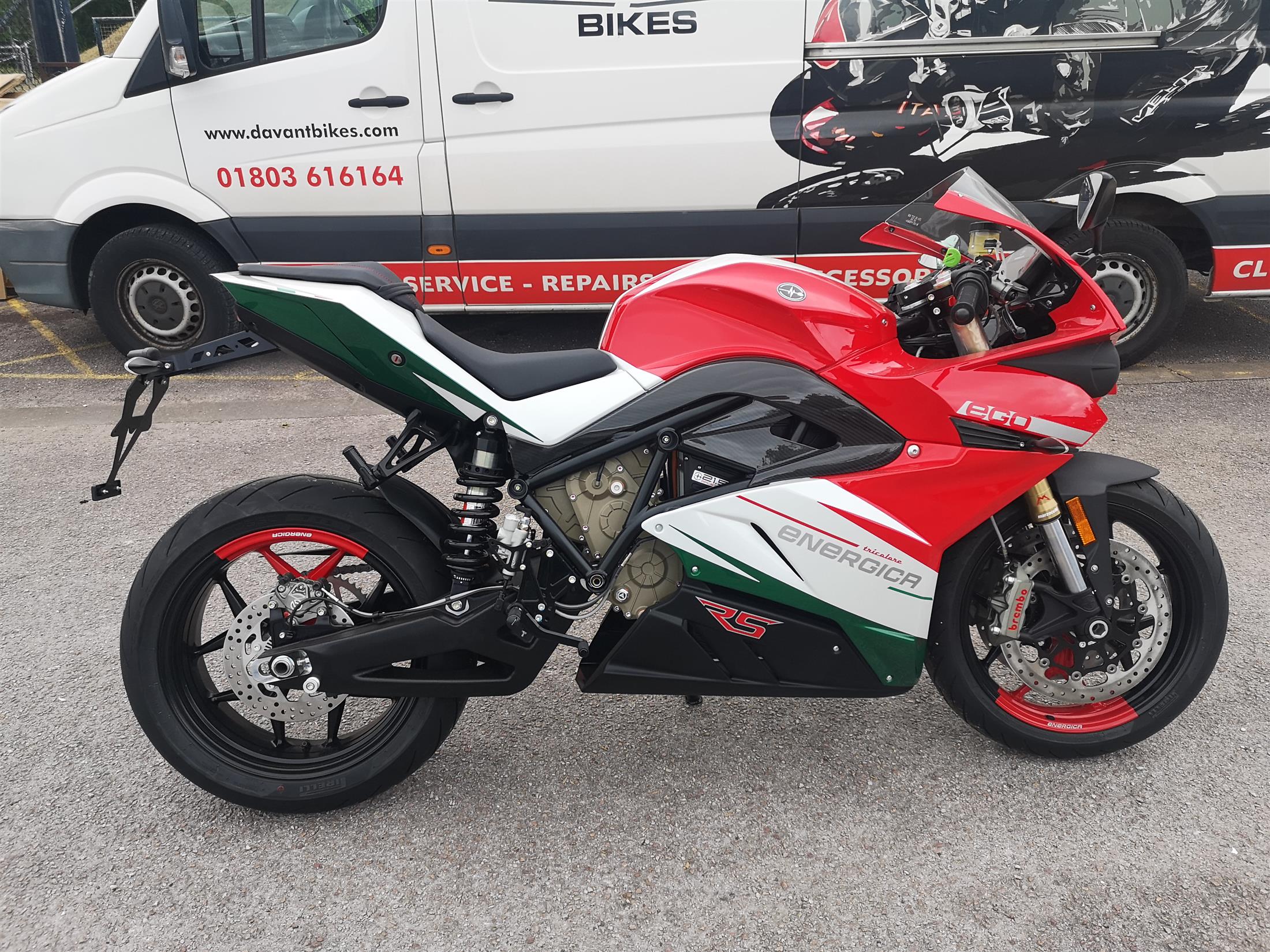 Energica Ego + RS Tricolore