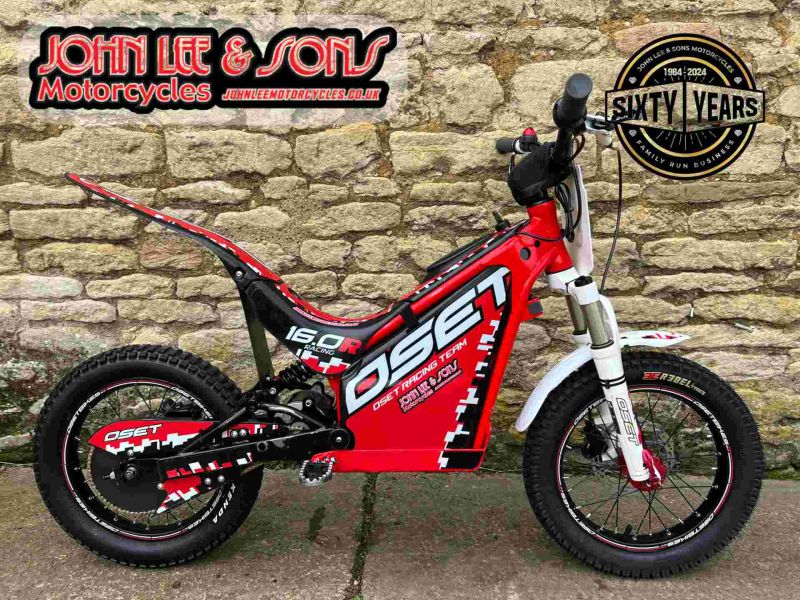 New OSET 16.0 RACING LITHIUM RED/BLACK