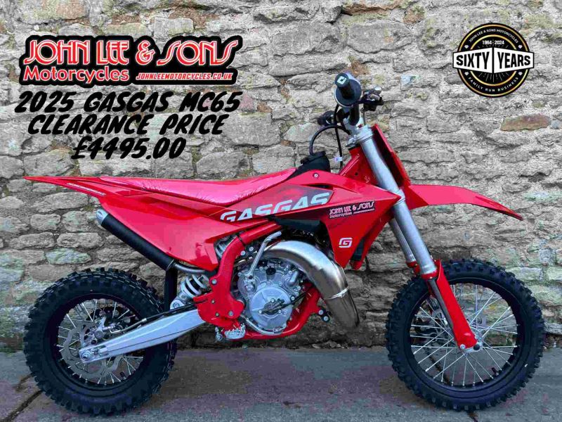 New Gas-Gas MC65 2025 CLEARANCE PRICE RED