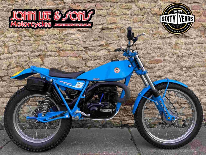 New Bultaco SHERPA 350CC 1979 BLUE