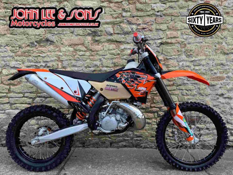 2008 K.T.M. EXC 200CC 2008 ORANGE