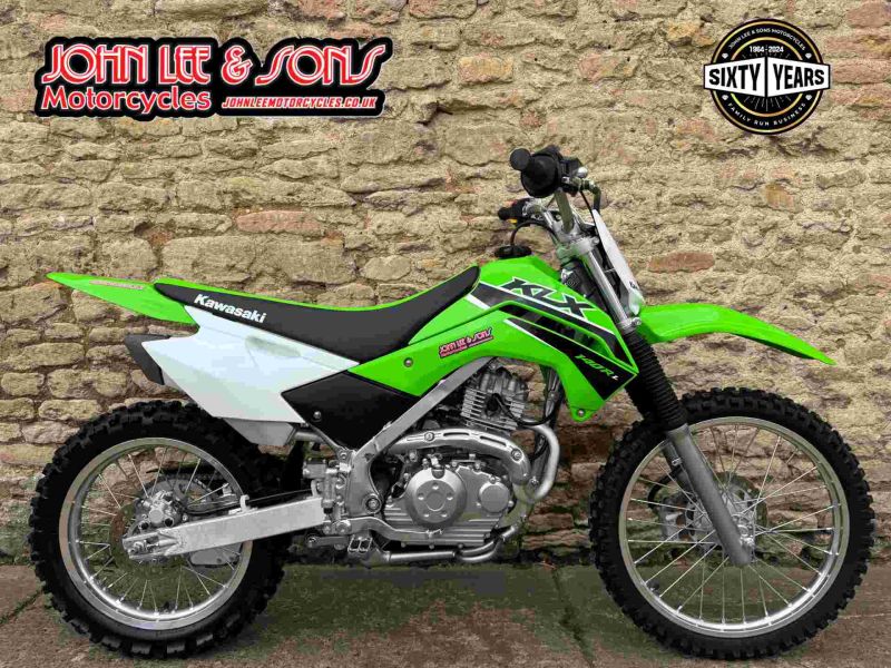 New Kawasaki KLX 140R 2023 GREEN
