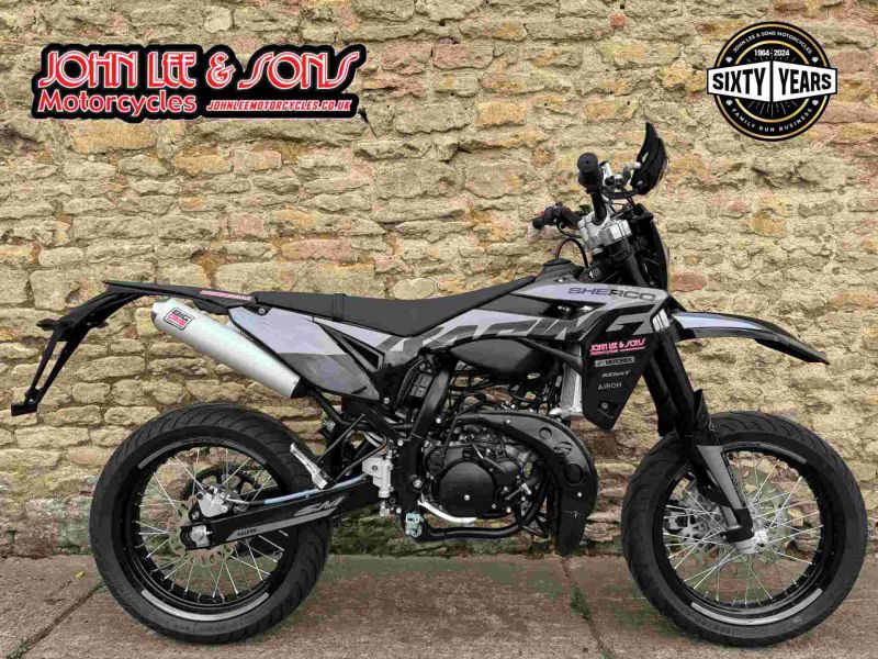 New SHERCO 50CC HRD SM BLACK MOON RS 2025 BLACK
