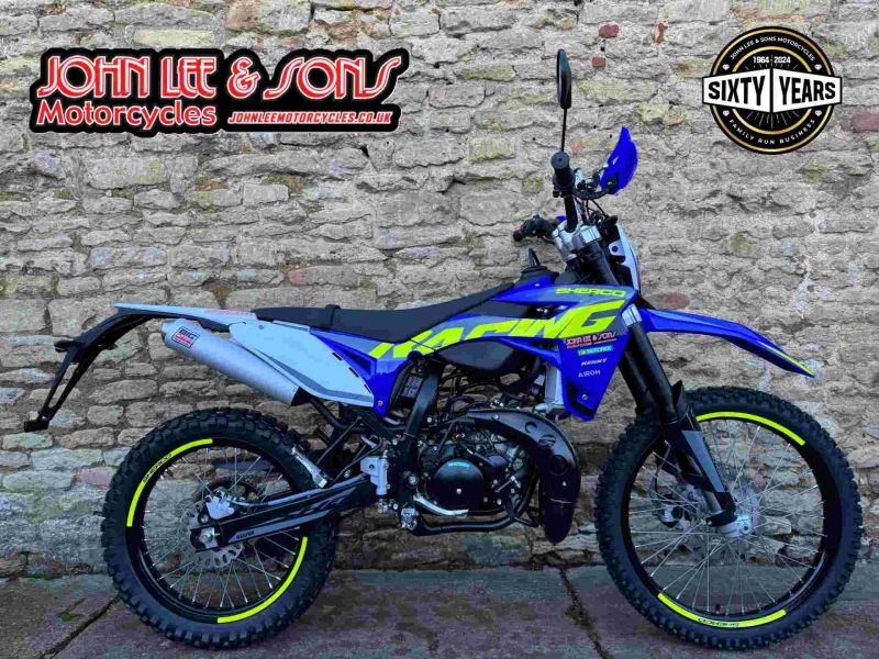 New SHERCO 50CC HRD SE FACTORY RS BLUE