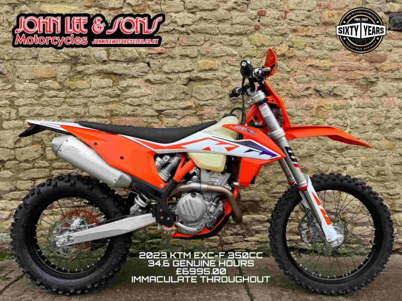 2023 K.T.M. EXC-F 350CC 2023 ORANGE