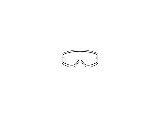 RACING GOGGLES DOUBLE LENS CLEAR