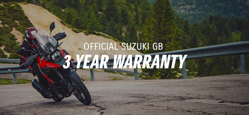 Official Suzuki GB 3 Year Warranty